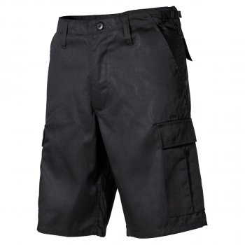 US Bermuda, BDU, black, leg pockets