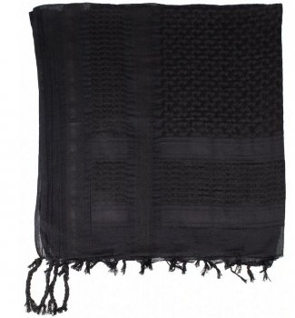 PLO Scarf, "Shemagh", black, ca. 110 x 110 cm  MFH-16501A