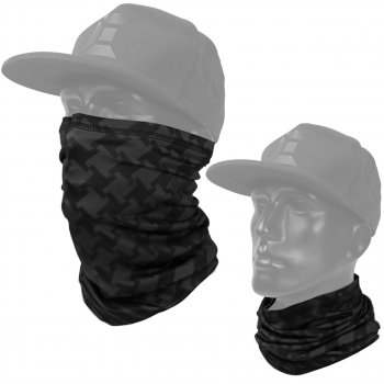 Exalt Neck Gaiter - Keffiyeh Charcoal