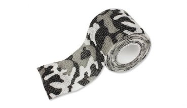 Camo Tape, self-adhesive, Tarnband selbsthaftend, Snowcamo